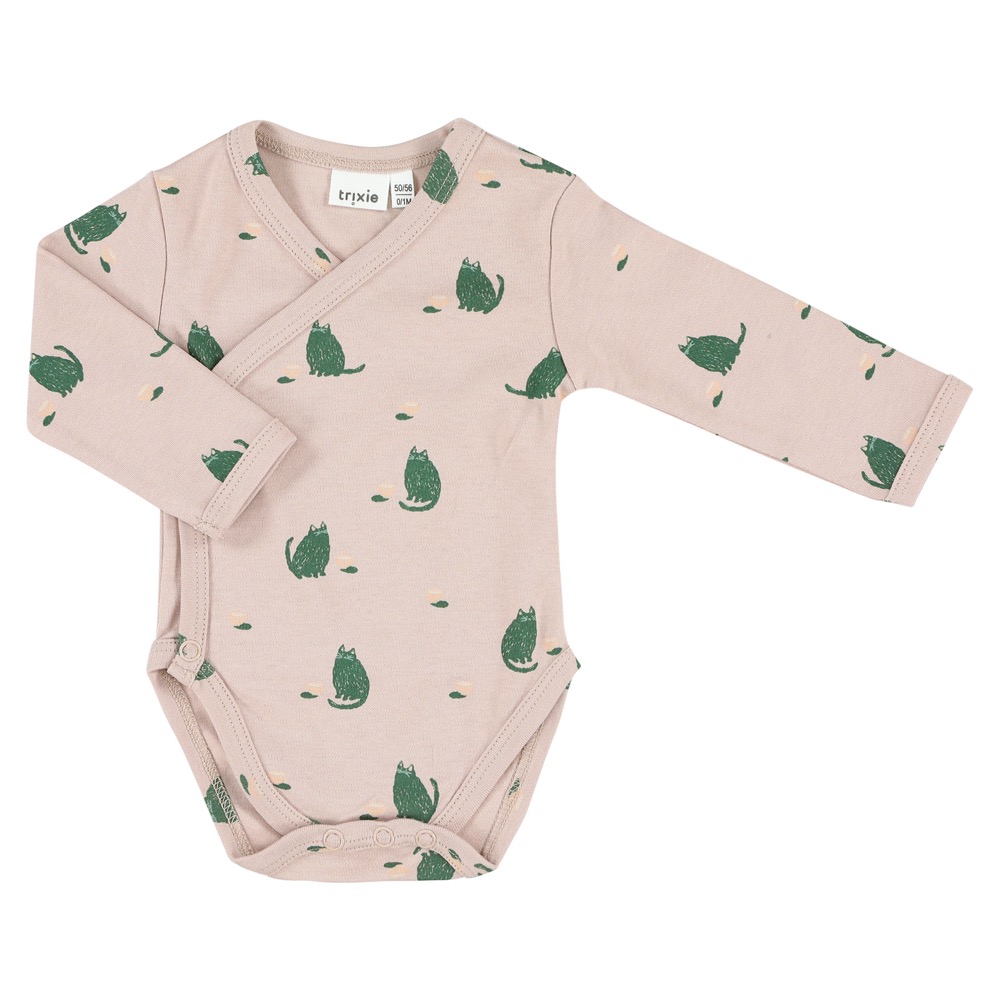 Body croisé long | 62/68 - 3/6m - Cuddly Cat